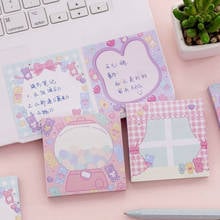 1pcs Candy Sticky Notes Novelty Stationery Sticky Notes Student  Planner Stickers Kawaii Memo Sheets stationery School Supplies 2024 - buy cheap