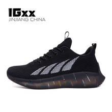 Igxx tênis para homens, tênis leve 350 v2 tpu, amortecedor, malha atlética, masculina, de basquete, com cadarço, para corrida 2024 - compre barato