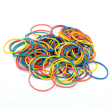 50g / pack Deli 3219 color rubber band is suitable for banknote, heavy elastic rubber band, high quality office rubber band 2024 - buy cheap