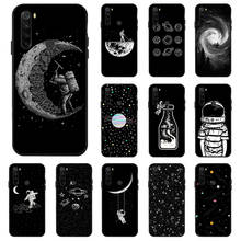 Case for Xiaomi Redmi Note 11 10 Pro 8 9 8T 9S 10S Case Space Moon Painted Phone Cover For Xiaomi Redmi 9A 9C 8A Note10 Pro Case 2024 - buy cheap