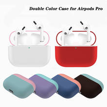 Funda protectora para Airpods Pro, funda de silicona para auriculares inalámbricos de Color caramelo, accesorios para Apple Airpods Pro 2024 - compra barato