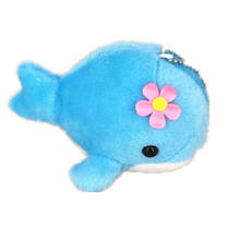 Dolphin - 10CM Key Chain TOY ; Plush Stuffed DOLL ; Pendant TOY DOLL 2024 - buy cheap