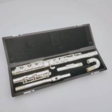 Muramatsu flauta alto g tune 16 fechado buraco chaves sliver banhado profissional instrumento musical com caso frete grátis 2024 - compre barato