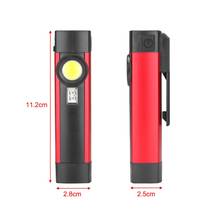 Portable Lantern Built-in Rechargeable Battery Flashlight XPE+C0B+UV Light Torch 4 Mode Working Camping Light Mico USB Interface 2024 - buy cheap