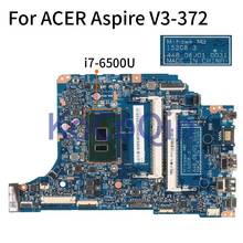 Placa base para portátil ACER Aspire V3-372, tarjeta madre para ordenador portátil ACER Aspire I7-6500U, 15208, 448.06J01, 0031, SR2EZ, DDR3 2024 - compra barato
