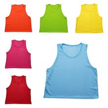 Children Sleeveless Shirts Soccer Scrimmage Jerseys Football Group Vest Breathable Training Football Vest Team Shirts 2024 - buy cheap