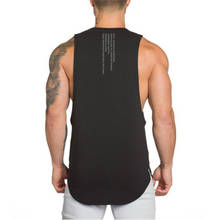 Muscleguys Brand gym clothing summer workout singlets bodybuilding stringer tank top men fitness vest muscle sleeveless shirt 2024 - buy cheap