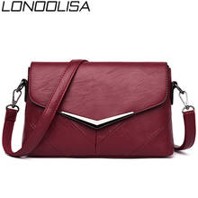 LONOOLISA Brand 2019 New Designer Crossbody Bags For Women High Quality Leather Women Handbags Shoulder Bags Ladies Sac  A Main 2024 - buy cheap