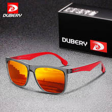 DUBERY Men Square Polarized Sunglasses Fashion Mirror Driving Shades Male Brand Designer Outdoor Sun Glasses UV400 Goggles Gafas 2024 - buy cheap