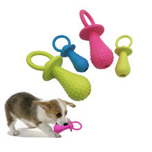 Brinquedo Do Cão do animal de estimação Chew Squeaky Brinquedos De Borracha Não-tóxico em Borracha Brinquedo Engraçado Mamilo Bola para Cães de Filhote de Cachorro Do Gato Do Bebê jogo interativo 2024 - compre barato