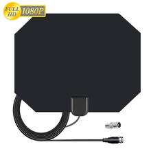 Portable 80 Miles HDTV Antenna Signal Receiver Aerial TV Digital HD Skylink 4K Digital Indoor HDTV 1080P HD TV Antenna Amplifier 2024 - buy cheap