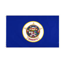 Флаг Штата Миннесота, 60 х90/90 х150 см 2024 - купить недорого