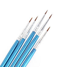 5Pcs Excellent Quality Nylon Hair Brush Hook Line Pen Artist Watercolor Acrylic Painting Drawing Art Pen Paint Brush Nylon Brush 2024 - buy cheap