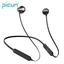 Picun X2S спортивные беспроводные Bluetooth наушники, гарнитура, высокое качество, Bluetooth наушники с микрофоном, магнитный шейный платок для iPhone Xiaomi 2024 - купить недорого