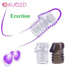 EXVOID Elastic Penis Ring Penis Erection Male Masturbation Delay Ejaculation Sex Toys for Men Cock Ring Male Chastity Device 2024 - buy cheap