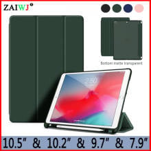 Estuche de lápices para iPad 2019, cubierta de 7 °, 10,2, 2018 pulgadas, 6. ª y 5. ª generación, Air 3, 2, 1 Pro, 9,7, mini, 4, 5, Smart Sleep Wake, novedad de 10,5 2024 - compra barato