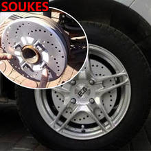 2 pçs roda de pneu do carro hub freio decoração capa para toyota corolla avensis rav4 yaris auris hilux prius verso mg 3 zr buick 2024 - compre barato