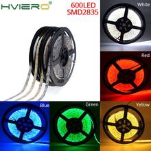 5M 2835 SMD LED Strip Waterproof Flexible Home Decoration Light IP65 600LEDs  Warm-White Red Green Blue Yellow DC 12V 2024 - buy cheap