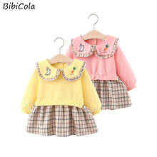 Baby Girls Dress Spring Autumn Long Sleeve Baby Coat Dresses For Infant Baby Birthday Clothing Toddler Girl Wear Dress 2024 - buy cheap