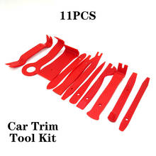 11pcs Universal Car Trim Door Panel Removal Tool Kit Auto Radio Dashboard Repair Tools Set Upholstery Disassembly Pry Hand Tools 2024 - buy cheap