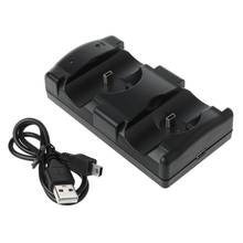 HX6A-estación de carga para mando inalámbrico PS3, cargador doble Universal alimentado por USB, color negro 2024 - compra barato