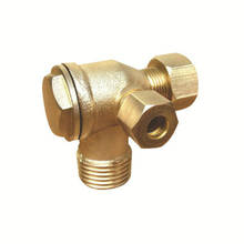 air compressor check valve one way valve non return valve pneumatic check valve brass air compressor accessories 2024 - buy cheap