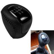 5 Speed Leather Gear Shift Knob Lever Shifter for Buick Excelle Lacetti Nubira Daewoo 2008-2012 / AVEO 2009-2013 2024 - buy cheap