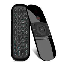 New Original W1 Fly Air Mouse Wireless Keyboard Mouse 2.4G Rechargeble Mini Remote Control For Smart Android TV Box Mini Pc 2024 - buy cheap