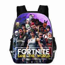 Hot Game FORTNITE Children's School Backpacks for Girls and Boys Kids Cartoon School Bags for Children 3-8 Year Old 2024 - buy cheap