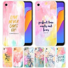luxury Soft Silicone Case Proverb Phrase Motto gift for Huawei Honor 9X 8A 7A 20 Pro 7X 8X 7S 8S 8 9 10 Lite View 20 20i Play 2024 - buy cheap