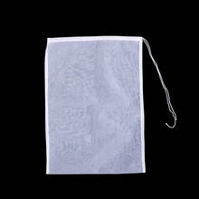 Food Nut Milk Bag Fruit Juice Nylon Mesh Strain Bag Herb Liquid Filter Bag 2024 - buy cheap