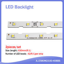 Tira de luces LED de iluminación trasera, accesorio para Samsung UN58NU7100 UE58NU7100 un58nu710D UN58NU6080 LM41-00632A BN96-46866A, 20 unidades, novedad 2024 - compra barato