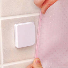 ZK20 2Pcs/set Shower Curtain Clips Anti Splash Spill Drop Water High-quality Toilet Guard Shower Curtain Rings Clip Bathroom 2024 - buy cheap