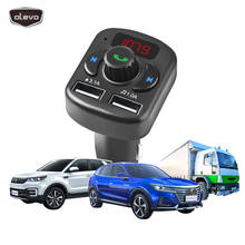 FM Modulator Wireless Mp3 Car Player Dual USB 12V  Car Charger FM Transmitter Usb car Audio Mp3 Module Bluetooth Music Player 2024 - buy cheap