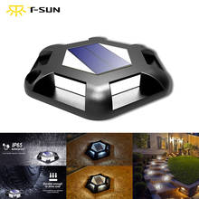 T-Sun 1-4pcs 6 LED Solar Light Outdoor IP65 Waterproof Solar Lawn Lamps Solar Garden Light For Yard Deck Landscape Lighting 2024 - buy cheap