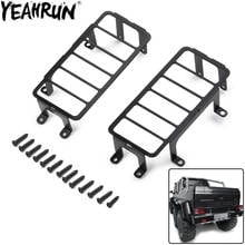 YEAHRUN-cubierta de lámpara trasera de Metal para coche teledirigido, carcasa protectora, protectores de luz, rejilla para 1:10 TRAXXAS TRX6 RC Crawler Car, piezas de actualización 2024 - compra barato