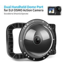 1.97''Dome Port 45M Waterproof Case Housing Diving mask for DJI OSMO Action Camera Dome Cover Lens Accessories 2024 - buy cheap