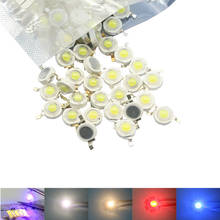 Chip de lámpara LED COB de 1W y 3W, 3,2-3,6 V, entrada de 100-220LM, minibombilla de diodo SMD para bricolaje, foco reflector LED, Downlight, 10-1000 Uds. 2024 - compra barato