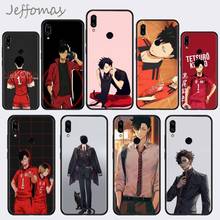 Haikyuu kuroo capa de celular para xiaomi, redmi 7 8 9t a3 9se k20 mi8 max3 lite 9 note 9s 10 pro 2024 - compre barato