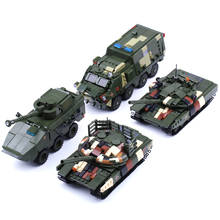 The Military Weapon Army USSR BTR-82 Armored Carrier T-72/T-64 Main Battle Tank Vehicle Building Blocks Bricks Toys 2024 - buy cheap