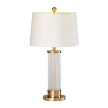 Luminária de mesa decorativa, criativa, estilo nórdico, moderno, de vidro e cristal, para quarto, sala de estar, quarto