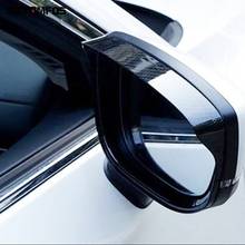 Для Mazda CX-30 CX30 2020 2021 зеркало заднего вида козырек от солнца защита от дождя Защита из углеродного волокна аксессуары для автомобиля Стайлинг 2024 - купить недорого