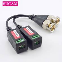 10 Pairs High Definition Twisted BNC CCTV Video Balun passive Transceivers UTP Balun BNC Cat5 Video Balun for HD AHD TVI CIV Cam 2024 - buy cheap