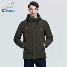ICEbear 2021 New мужская куртка качества мужская куртка мужское пальто с капюшоном повседневная мужская одежда MWC20823I 2024 - купить недорого