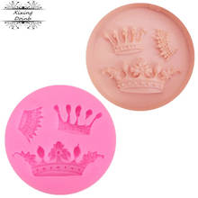 Crown shaped silicone mold cake chocolate kitchen baking mold meal bar fudge cake tool cake decoration 2024 - buy cheap