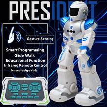 Gesture Control RC Robot Programming Intelligent Dialogue Singing And Dancing Educational Toys Electric Remote Control Robot Toy 2024 - buy cheap