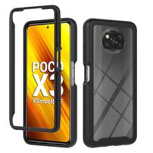 Shockproof Case For Xiaomi Redmi Note 10 Pro 10S 9 8 9S 9T 9A 9C Mi 10T Lite Poco X3 NFC M3 360 Full Cover Protector Armor Case 2024 - buy cheap