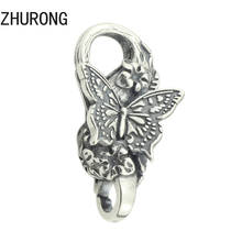 925 Sterling Silver Papillon Lock Butterfly European Charm Diy Jewelry European Beads Women Accessories Bracelet 2024 - buy cheap