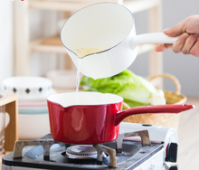 Panela de cerâmica antiaderente para bebê, panela para sopa de macarrão para cozinha, com cabo longo 2024 - compre barato