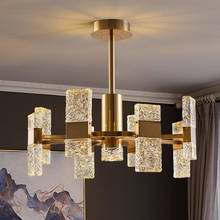 Luxury modern LED crystal chandelier Nordic designer decorative lamp living room bedroom dining room lighting 2024 - buy cheap